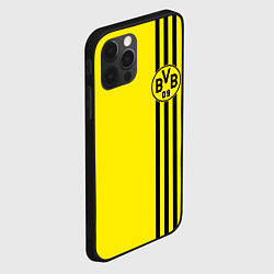 Чехол для iPhone 12 Pro BORUSSIA, цвет: 3D-черный — фото 2