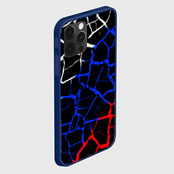 Чехол для iPhone 12 Pro Россия, цвет: 3D-тёмно-синий — фото 2
