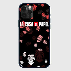 Чехол для iPhone 12 Pro La Casa de Papel Z, цвет: 3D-черный