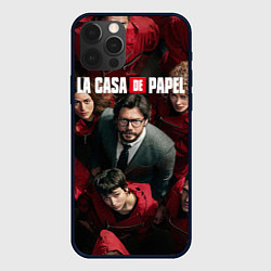 Чехол для iPhone 12 Pro La Casa de Papel Z, цвет: 3D-черный