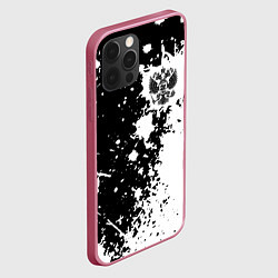 Чехол для iPhone 12 Pro Россия, цвет: 3D-малиновый — фото 2