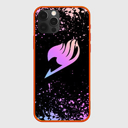 Чехол для iPhone 12 Pro Fairy Tail, цвет: 3D-красный