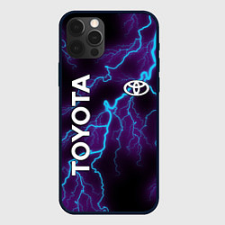 Чехол для iPhone 12 Pro TOYOTA, цвет: 3D-черный