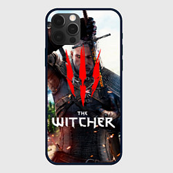 Чехол для iPhone 12 Pro The Witcher, цвет: 3D-черный