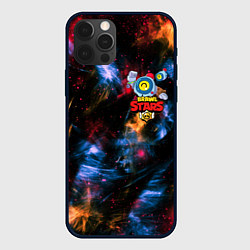 Чехол для iPhone 12 Pro БРАВЛ СТАРС НАНИ, цвет: 3D-черный