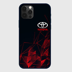 Чехол для iPhone 12 Pro TOYOTA, цвет: 3D-черный