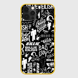 Чехол для iPhone 12 Pro BILLIE EILISH БИЛЛИ АЙЛИШ, цвет: 3D-желтый