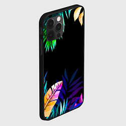 Чехол для iPhone 12 Pro Тропическая Ночь, цвет: 3D-черный — фото 2