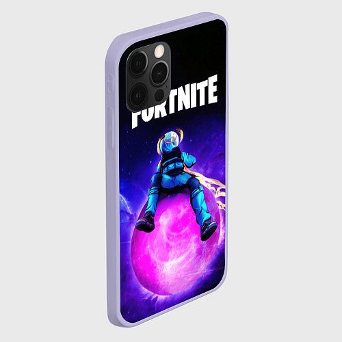 Чехол iPhone 12 Pro FORTNITE ASTROJACK / 3D-Светло-сиреневый – фото 2