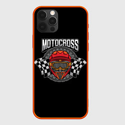 Чехол для iPhone 12 Pro Motocross Champion Z, цвет: 3D-красный