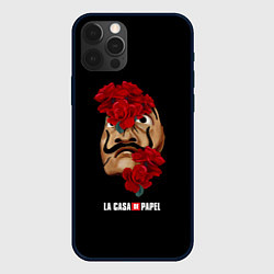 Чехол для iPhone 12 Pro БУМАЖНЫЙ ДОМ, цвет: 3D-черный