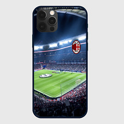 Чехол для iPhone 12 Pro FC MILAN, цвет: 3D-черный
