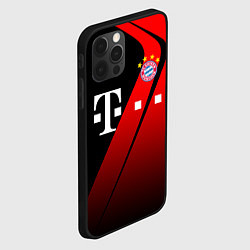Чехол для iPhone 12 Pro FC Bayern Munchen Форма, цвет: 3D-черный — фото 2