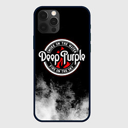 Чехол для iPhone 12 Pro Deep Purple, цвет: 3D-черный