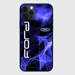 Чехол для iPhone 12 Pro FORD, цвет: 3D-черный