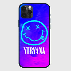 Чехол для iPhone 12 Pro NIRVANA НИРВАНА, цвет: 3D-черный