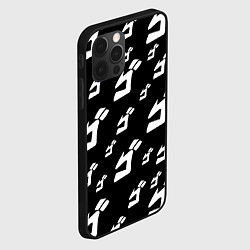 Чехол для iPhone 12 Pro JoJo Bizarre Adventure, цвет: 3D-черный — фото 2