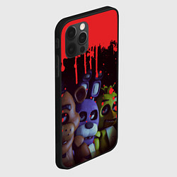 Чехол для iPhone 12 Pro Five Nights At Freddys, цвет: 3D-черный — фото 2