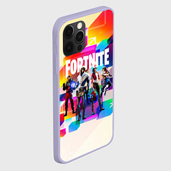 Чехол для iPhone 12 Pro FORTNITE, цвет: 3D-светло-сиреневый — фото 2
