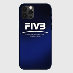Чехол для iPhone 12 Pro FIVB Volleyball, цвет: 3D-черный