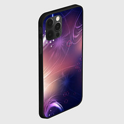 Чехол для iPhone 12 Pro Абстракция, цвет: 3D-черный — фото 2