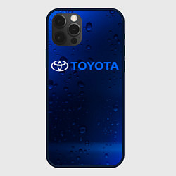 Чехол для iPhone 12 Pro TOYOTA ТОЙОТА, цвет: 3D-черный