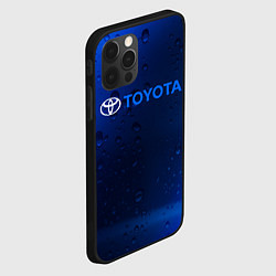 Чехол для iPhone 12 Pro TOYOTA ТОЙОТА, цвет: 3D-черный — фото 2