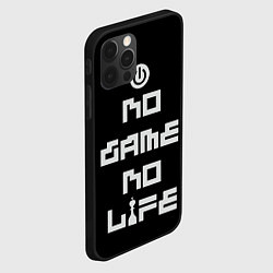 Чехол для iPhone 12 Pro NO GAME NO LIFE, цвет: 3D-черный — фото 2
