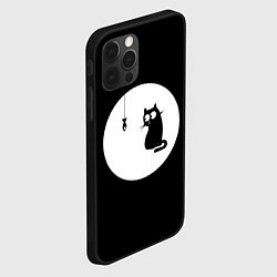 Чехол для iPhone 12 Pro Ночная охота, цвет: 3D-черный — фото 2