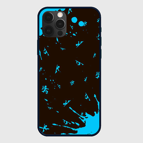 Чехол iPhone 12 Pro PORTAL ПОРТАЛ / 3D-Черный – фото 1