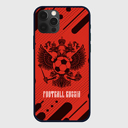 Чехол для iPhone 12 Pro FOOTBALL RUSSIA Футбол, цвет: 3D-черный