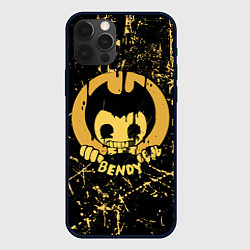 Чехол для iPhone 12 Pro Bendy And The Ink Machine, цвет: 3D-черный