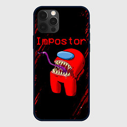 Чехол для iPhone 12 Pro AMONG US - MONSTER, цвет: 3D-черный