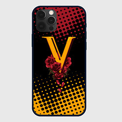 Чехол для iPhone 12 Pro CYBERPUNK 2077 VALENTINO, цвет: 3D-черный