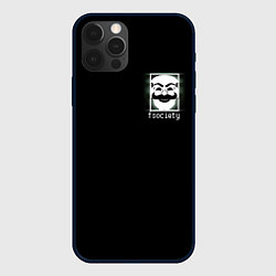 Чехол для iPhone 12 Pro MP ROBOT, цвет: 3D-черный