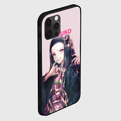 Чехол для iPhone 12 Pro Nezuko, цвет: 3D-черный — фото 2