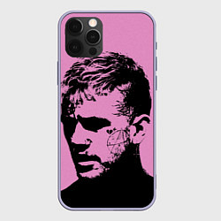 Чехол для iPhone 12 Pro Lil peep, цвет: 3D-светло-сиреневый