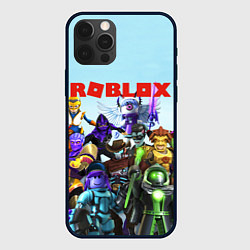 Чехол для iPhone 12 Pro ROBLOX, цвет: 3D-черный