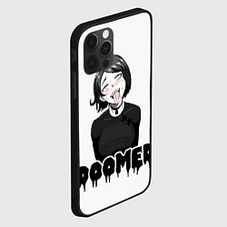 Чехол для iPhone 12 Pro Doomer girl, цвет: 3D-черный — фото 2