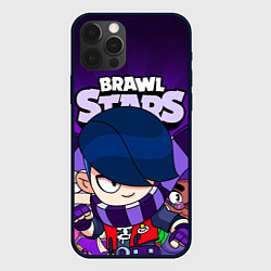 Чехол для iPhone 12 Pro BRAWL STARS EDGAR, цвет: 3D-черный