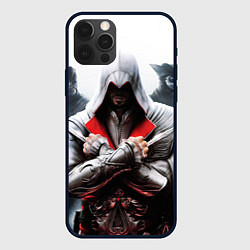 Чехол для iPhone 12 Pro Assassin’s Brotherhood S, цвет: 3D-черный