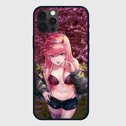 Чехол для iPhone 12 Pro Zero Two, цвет: 3D-черный