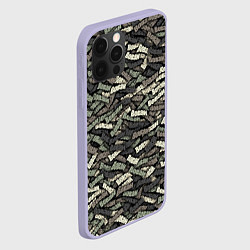 Чехол для iPhone 12 Pro Камуфляж - Вован, цвет: 3D-светло-сиреневый — фото 2