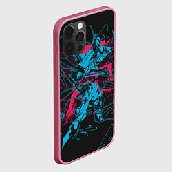 Чехол для iPhone 12 Pro Attack on titan Атака титан, цвет: 3D-малиновый — фото 2