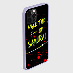 Чехол для iPhone 12 Pro WAKE THE F*** UP SAMURAI, цвет: 3D-светло-сиреневый — фото 2