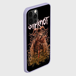 Чехол для iPhone 12 Pro SLIPKNOT, цвет: 3D-светло-сиреневый — фото 2