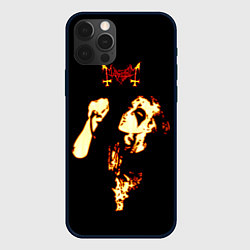 Чехол для iPhone 12 Pro Mayhem, цвет: 3D-черный