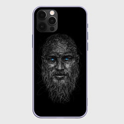 Чехол для iPhone 12 Pro Ragnar Lodbrok, цвет: 3D-светло-сиреневый