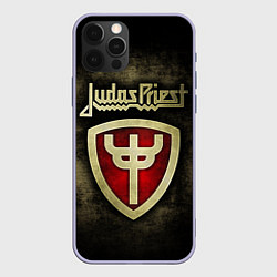 Чехол для iPhone 12 Pro JUDAS PRIEST, цвет: 3D-светло-сиреневый