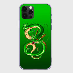 Чехол для iPhone 12 Pro Земляной анимешный дракон, цвет: 3D-светло-сиреневый